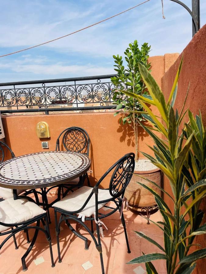 Riad Ms Holidays Terrasse Privatise Marrakech 马拉喀什 外观 照片